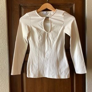 White long sleeve shirt